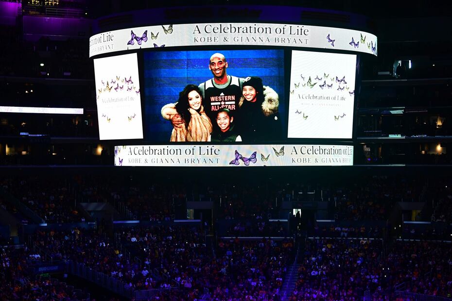 "Diviértanse en el cielo": Vanessa Bryant en el último homenaje de Kobe y Gigi Bryant