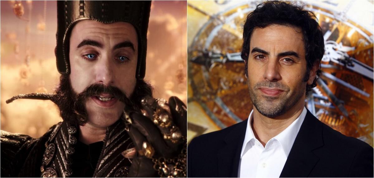 Así lucen los personajes de “Alicia a través del espejo” sin caracterización