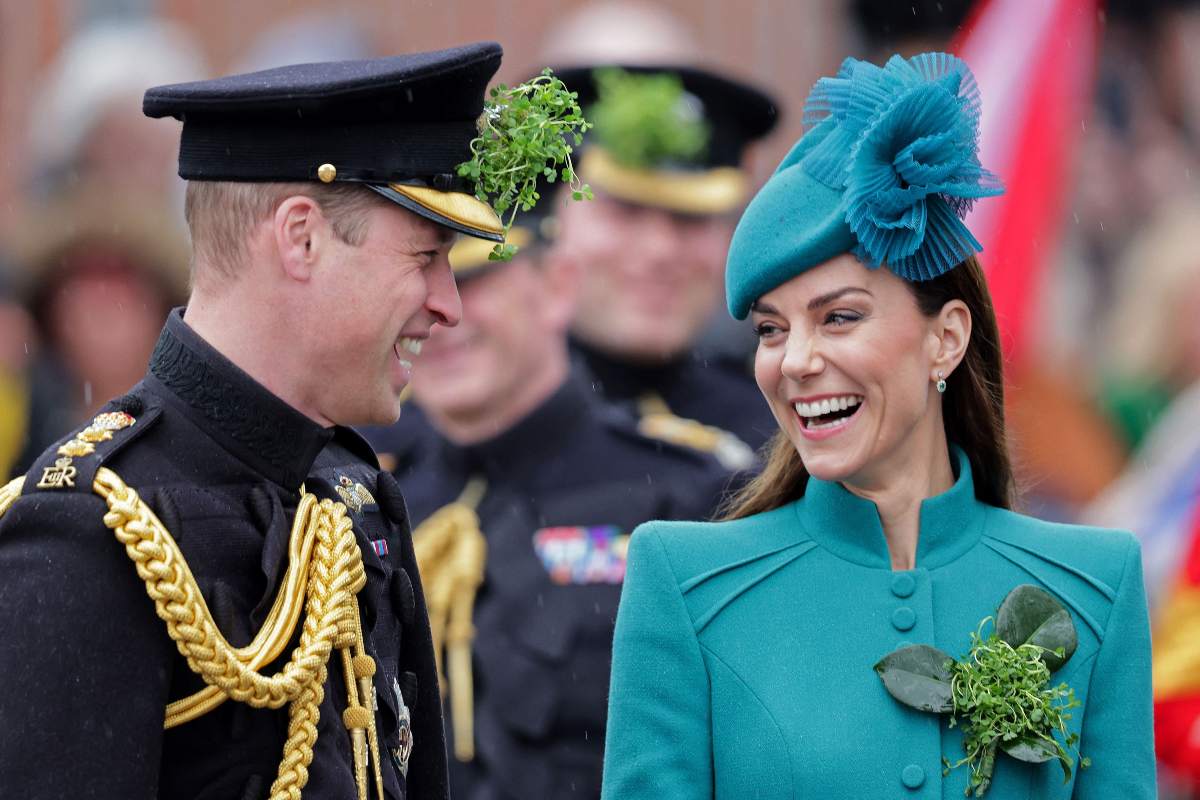 Las mejores fotos de Kate Middleton como Coronel de la guardia irlandesa en el Día de San Patricio
