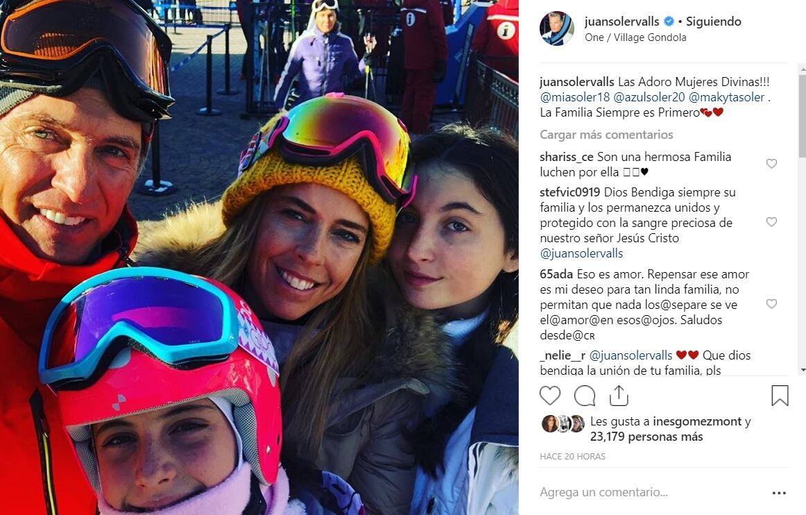 “La familia siempre es primero”: Juan Soler 