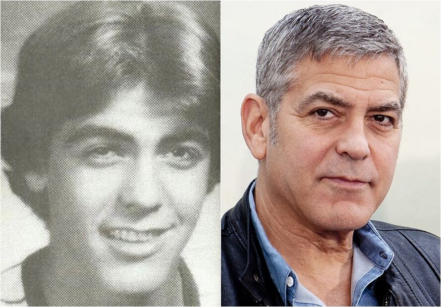 Así se veían los famosos cuando iba a la escuela 