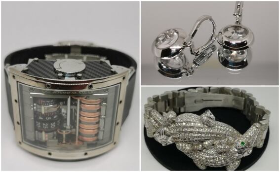 Rolex y otras lujosas joyas que serán subastadas en Los Pinos 