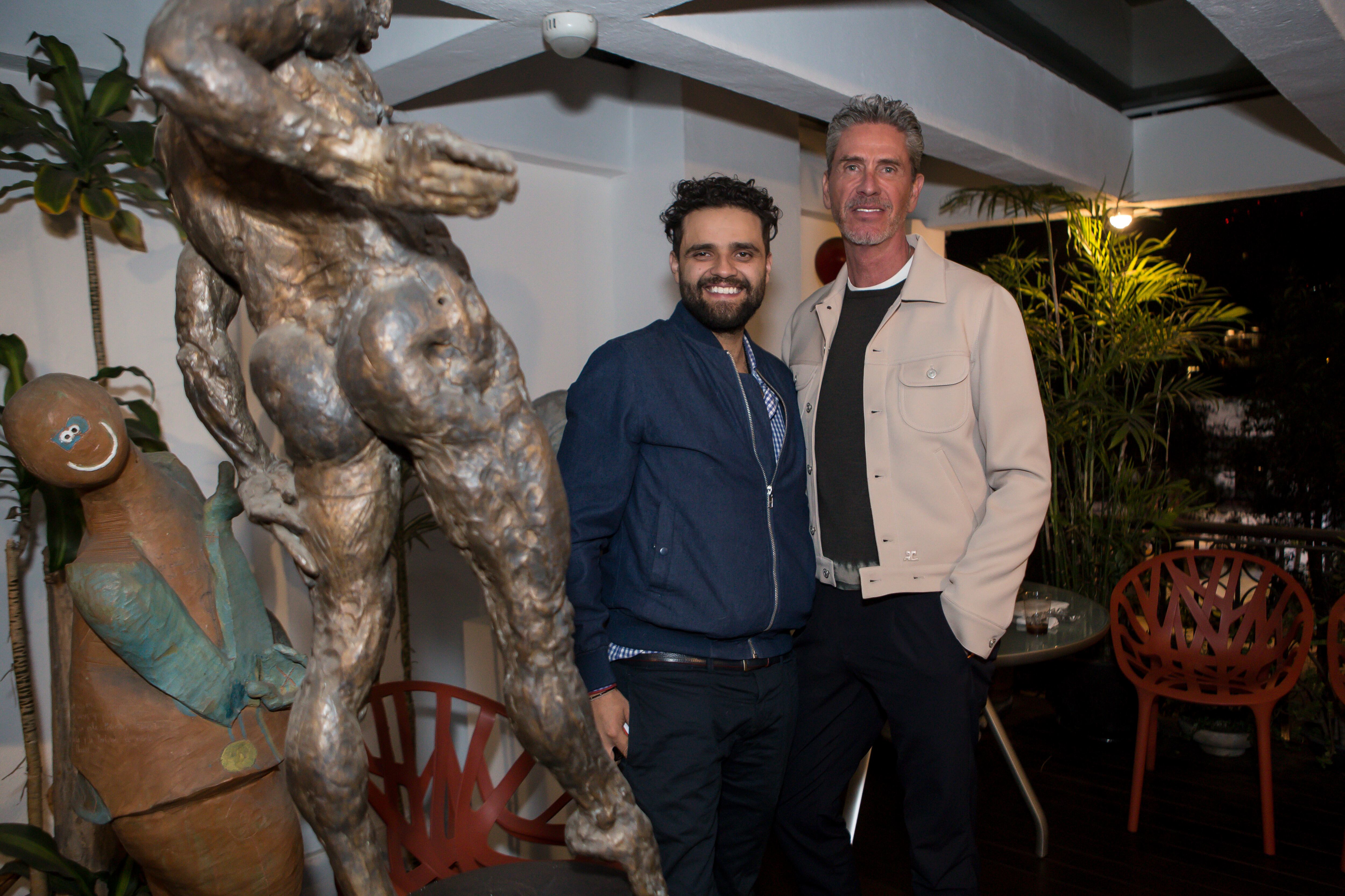 Orlando Téllez y Miguel Ortiz Monasterio. (Foto: Esteban Torreblanca)