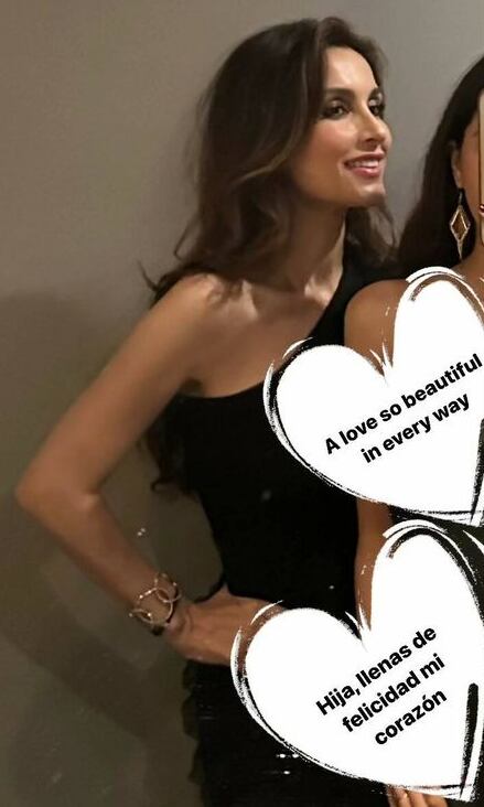 Paloma Cuevas y su hija/Instagram