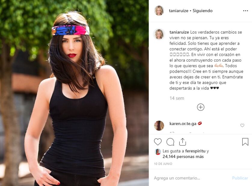 Tania Ruiz y su obsesión por las pelucas