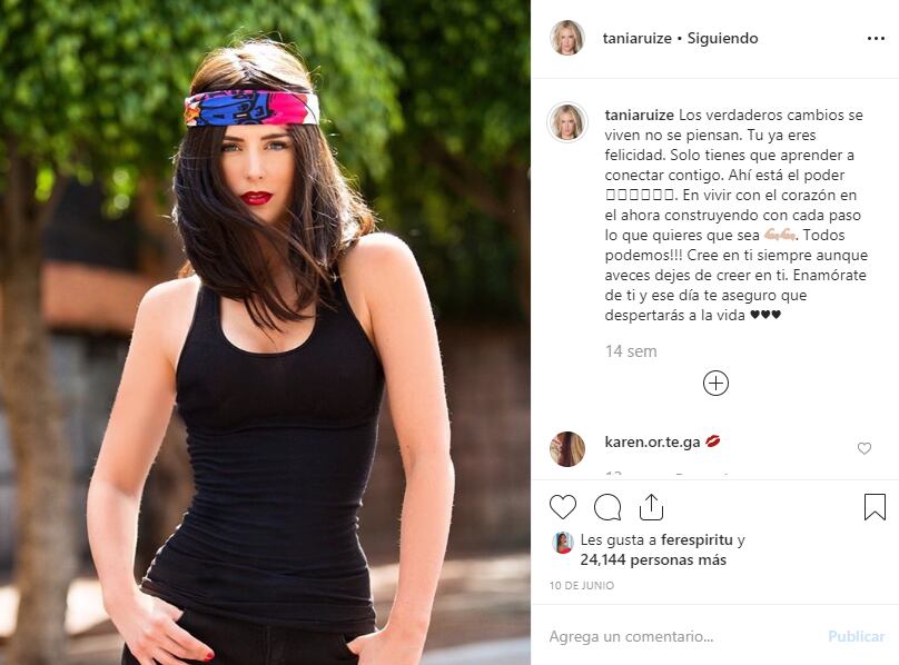 Tania Ruiz y su obsesión por las pelucas
