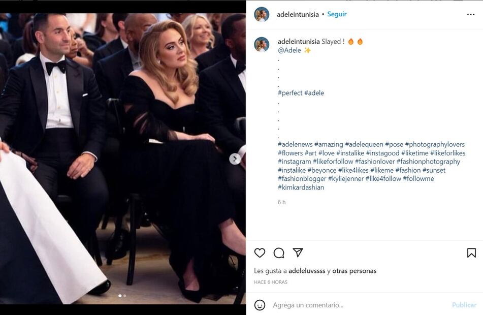 Adele deslumbra con un vestido gótico en la boda del jugador Kevin Love  