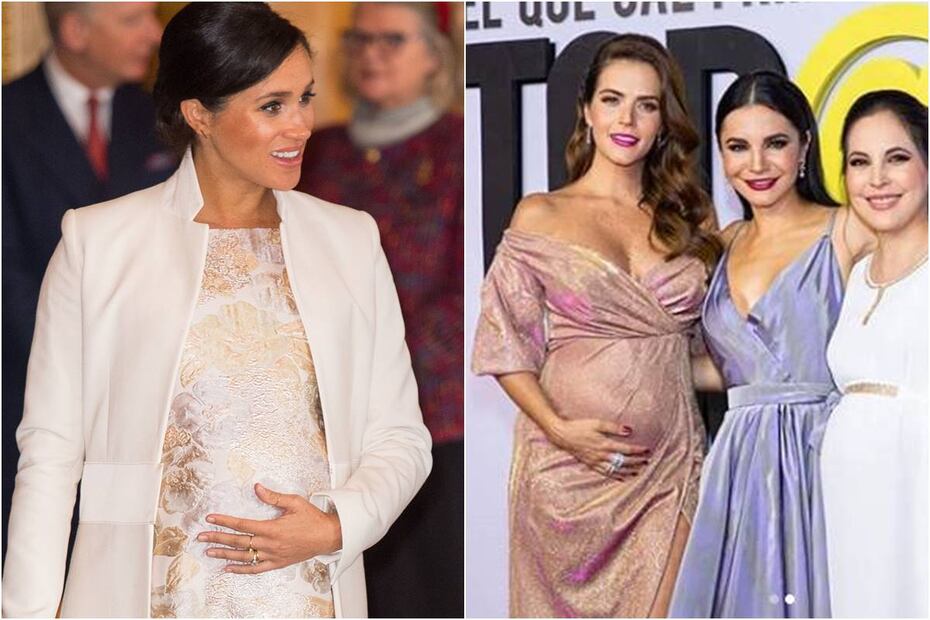 La gran similitud de Claudia Álvarez con Meghan Markle y su tierno baby bump