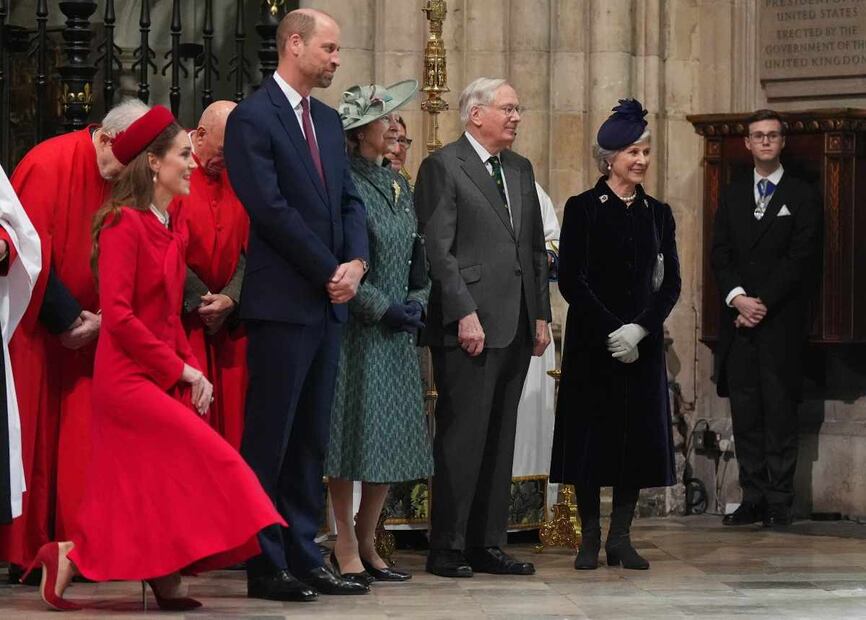 El gesto de Kate Middleton al rey Carlos III / Foto: Getty Images