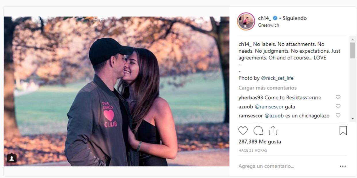 Chicharito y su relación con Sarah Kohan enciende la red
