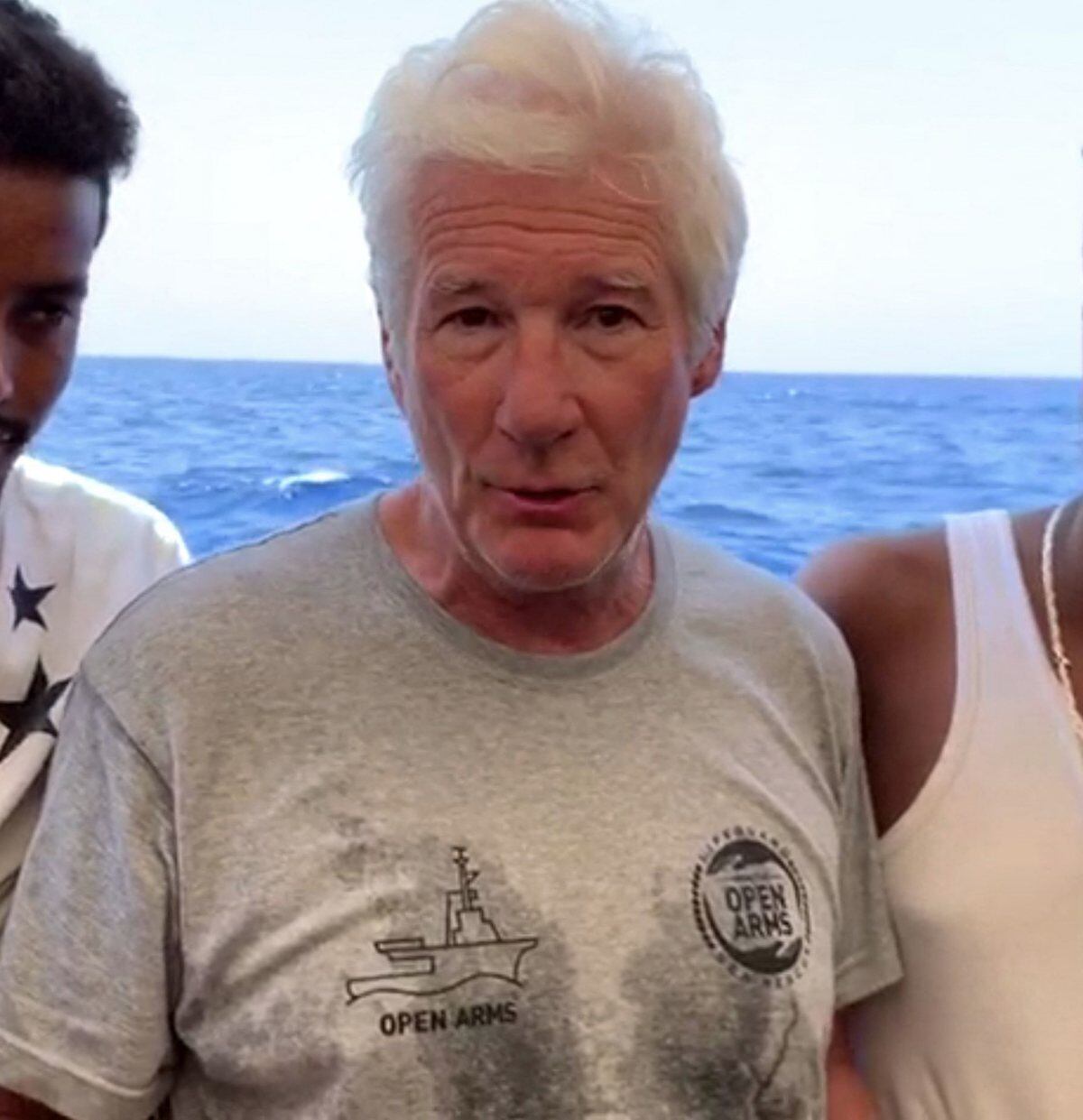 Richard Gere. (Foto: AFP PHOTO / PROACTIVA OPEN ARMS)