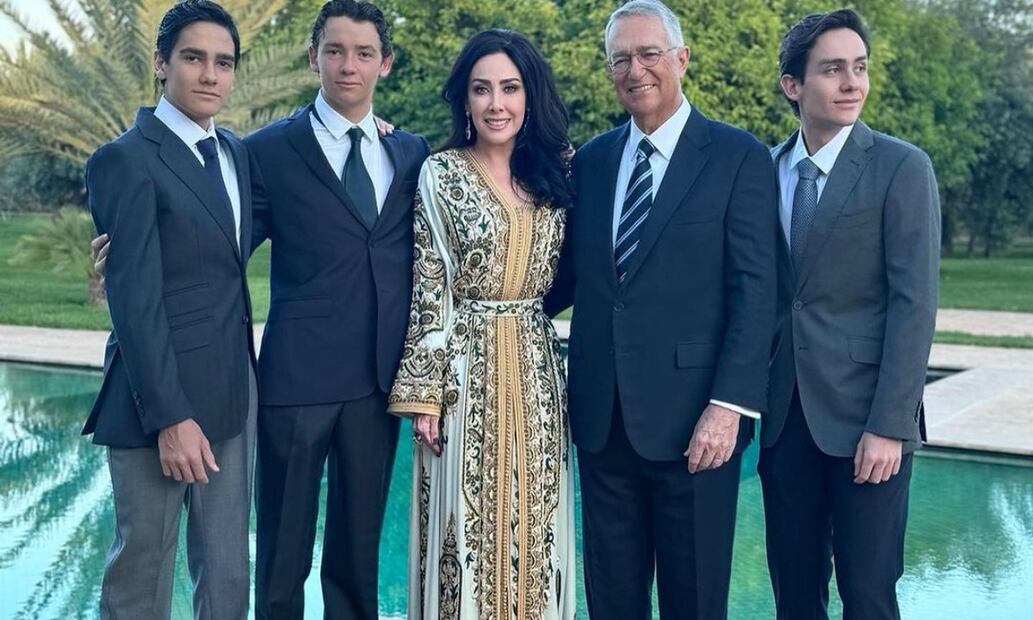 Los hijos de Ricardo Salinas y María Laura Medina  / Foto: Instagram - @ricardosalinas