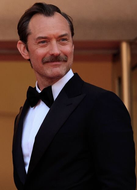 El actor Jude Law en el Festival de Cannes 2023 / AFP