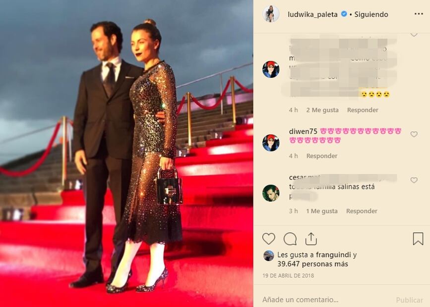 Aparece Ludwika Paleta a días del escándalo de su esposo Emiliano Salinas