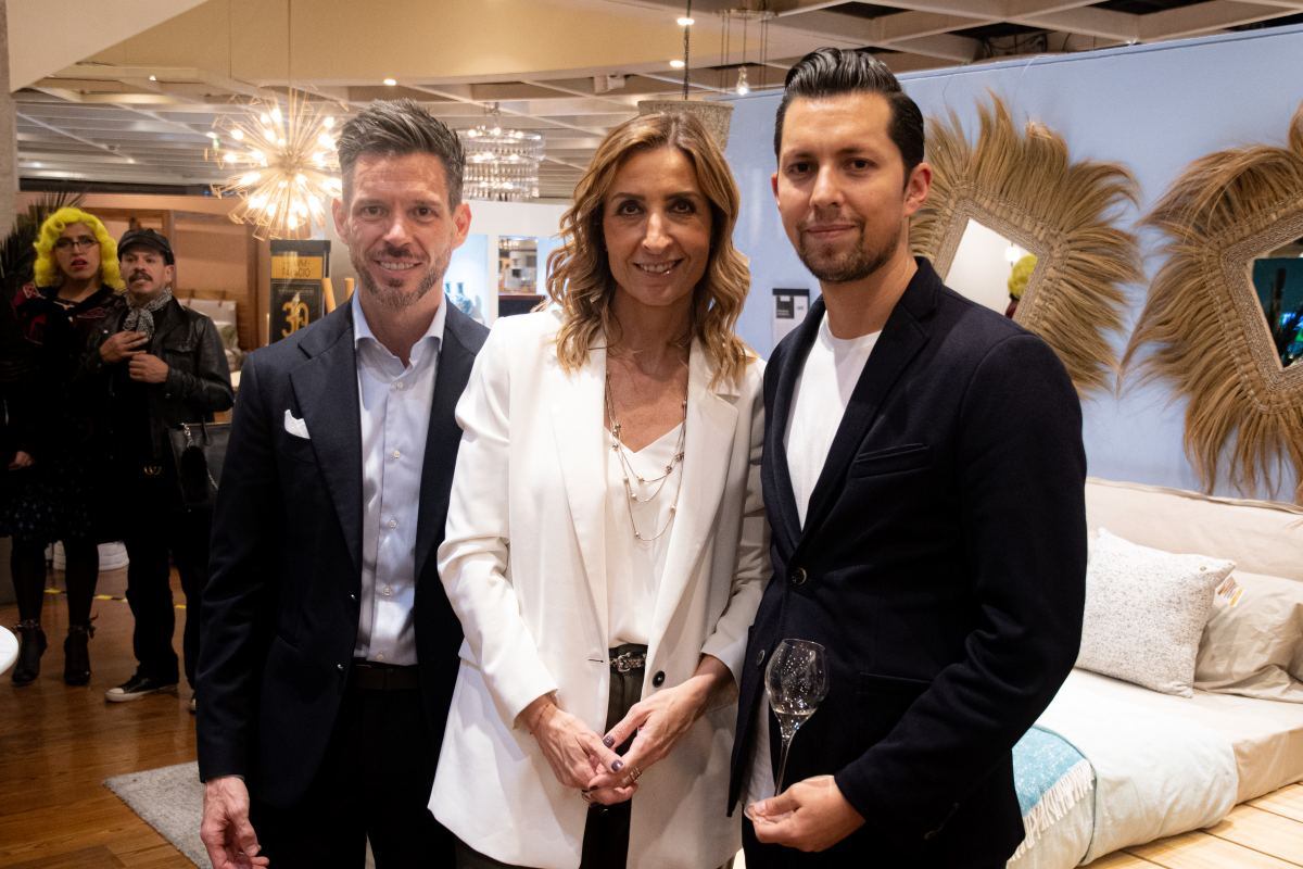 Luis Miguel Moreno, María Martha Agraz y Juan de la Concha. (Foto: Arturo Quintero)