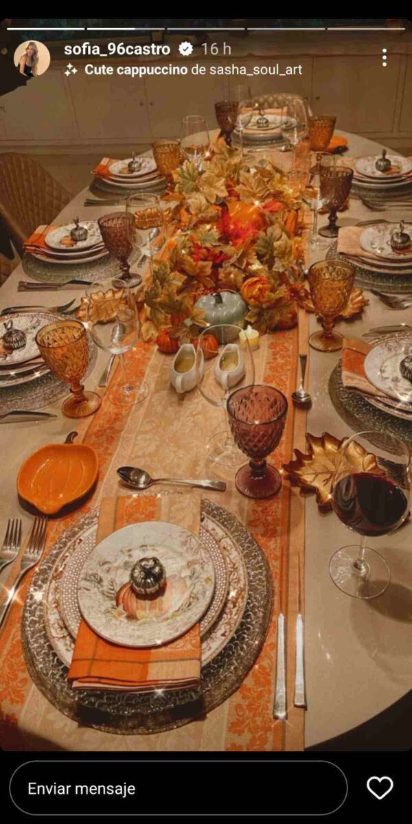 Angélica Rivera y José Alberto Castro pasan juntos Thanksgiving Day
