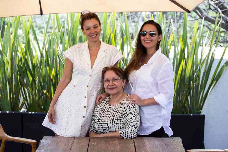 Isa, Andreina e Isandra. (Foto: Esteban Torreblanca)