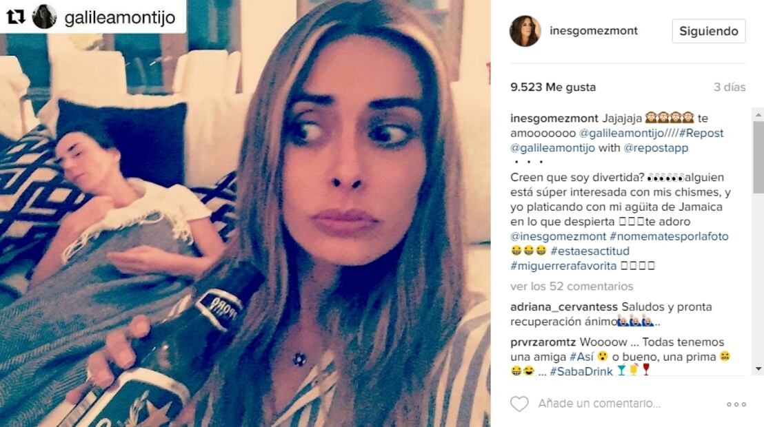 Así se recupera Inés Gómez Mont luego de cirugía en la cabeza