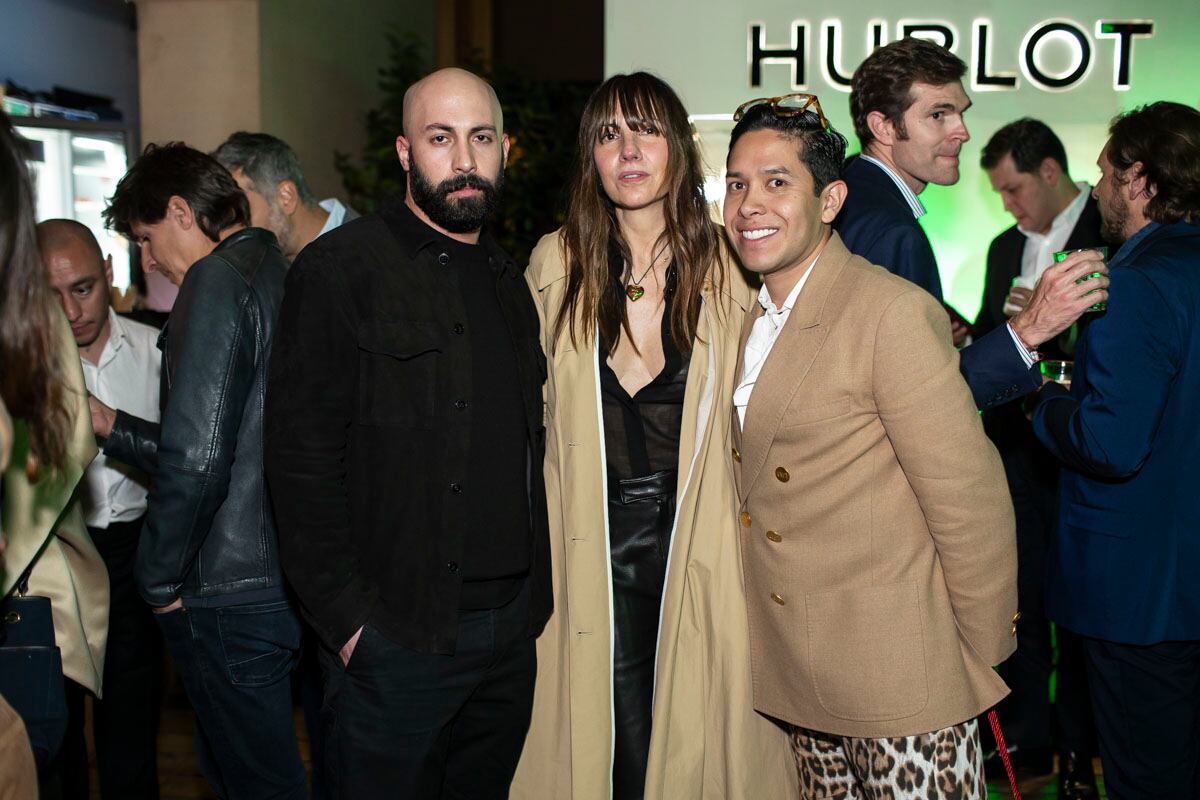 Armando Trucios, Venus Fabbricatore y Gabriel Villaseñor. (Foto: Esteban Torreblanca)