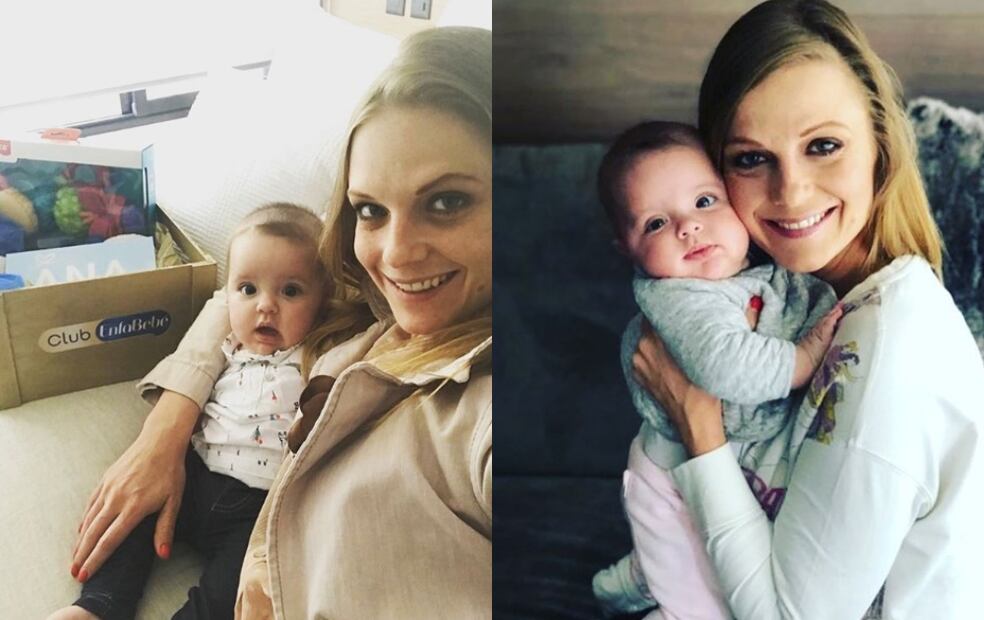 Las fotos más tiernas de Masha, la hija de Ana Layevska