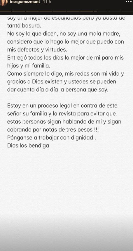 Inés Gomez Mont revira a su ex Javier Díaz y revela nueva demanda