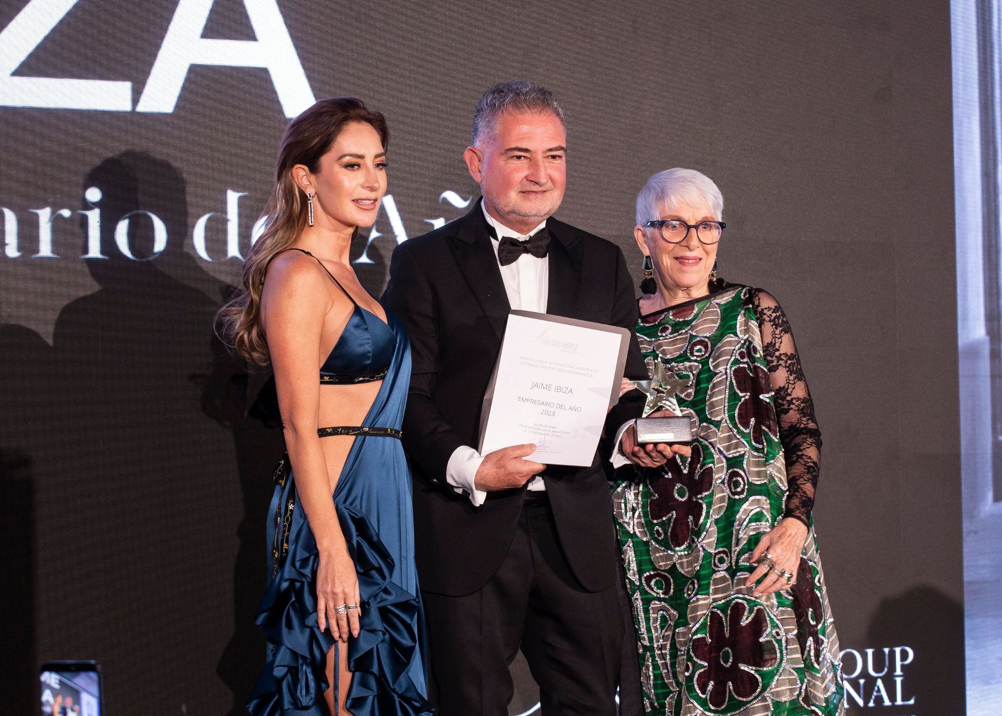 Geraldine Bazán, Jaime Ibiza y Anna Fusoni. (Foto: Esteban Torreblanca)