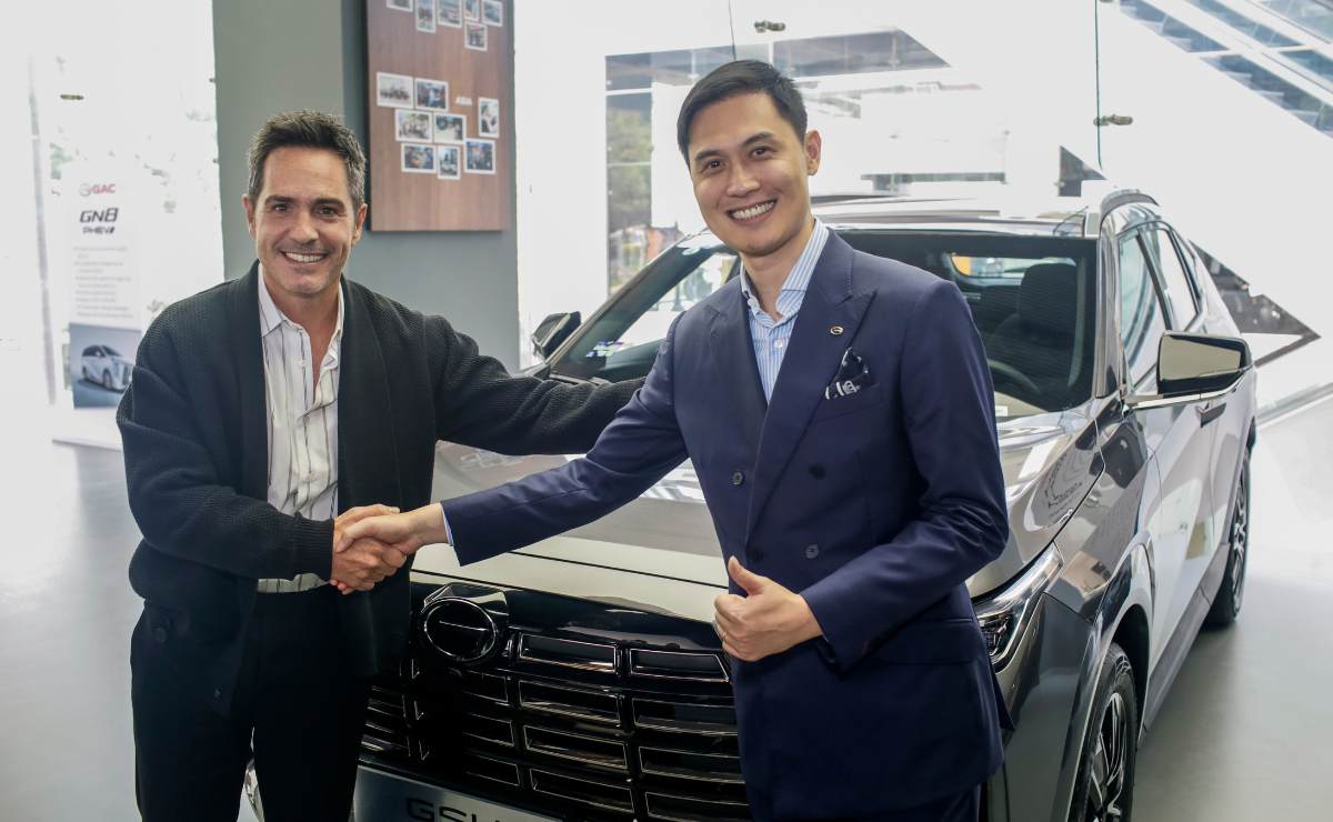 Rafe Huang y Mauricio Ochmann / Foto: Esteban Torreblanca