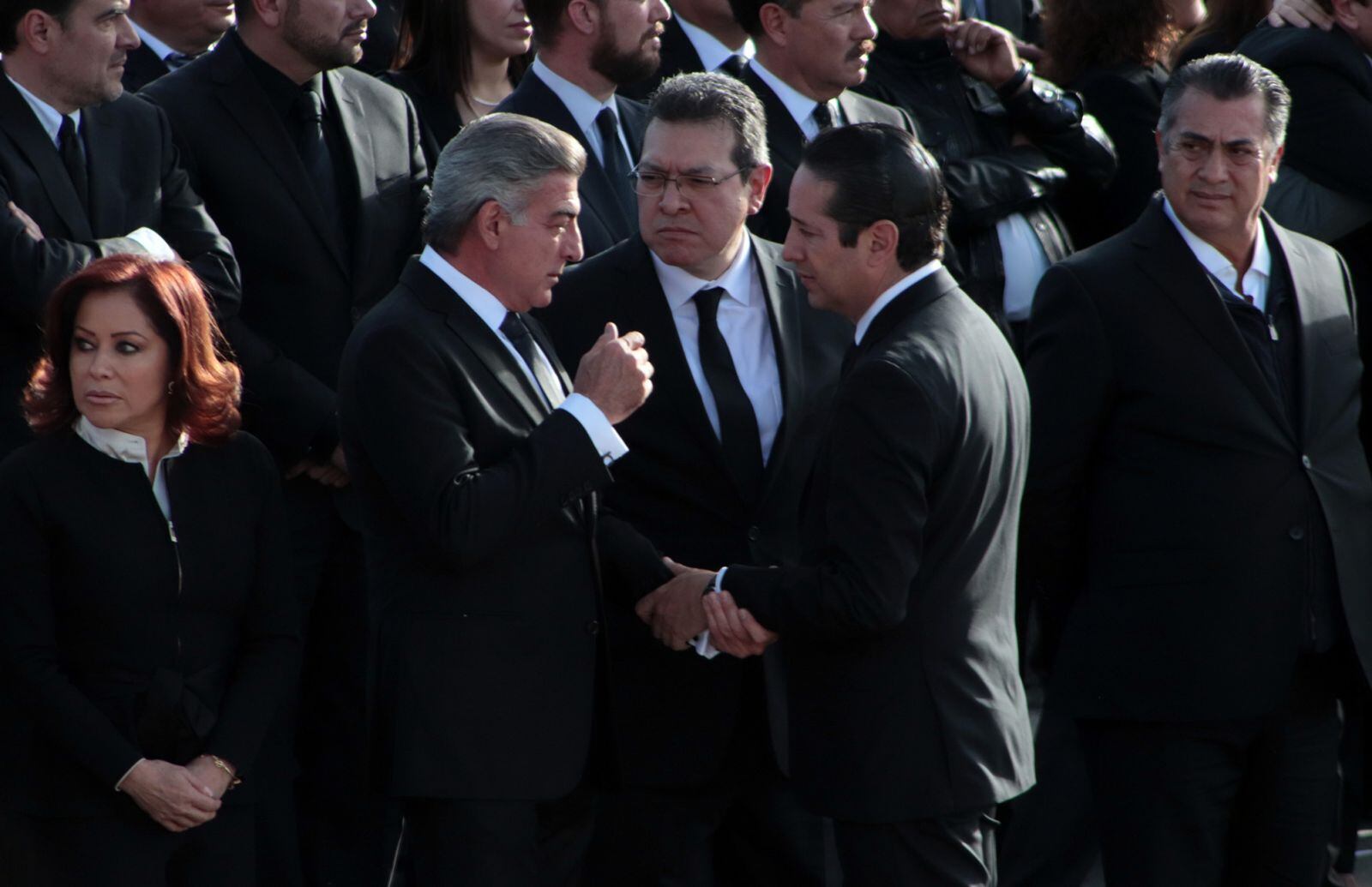Ellos le dieron el último adiós a Martha Érika Alonso y Rafael Moreno Valle