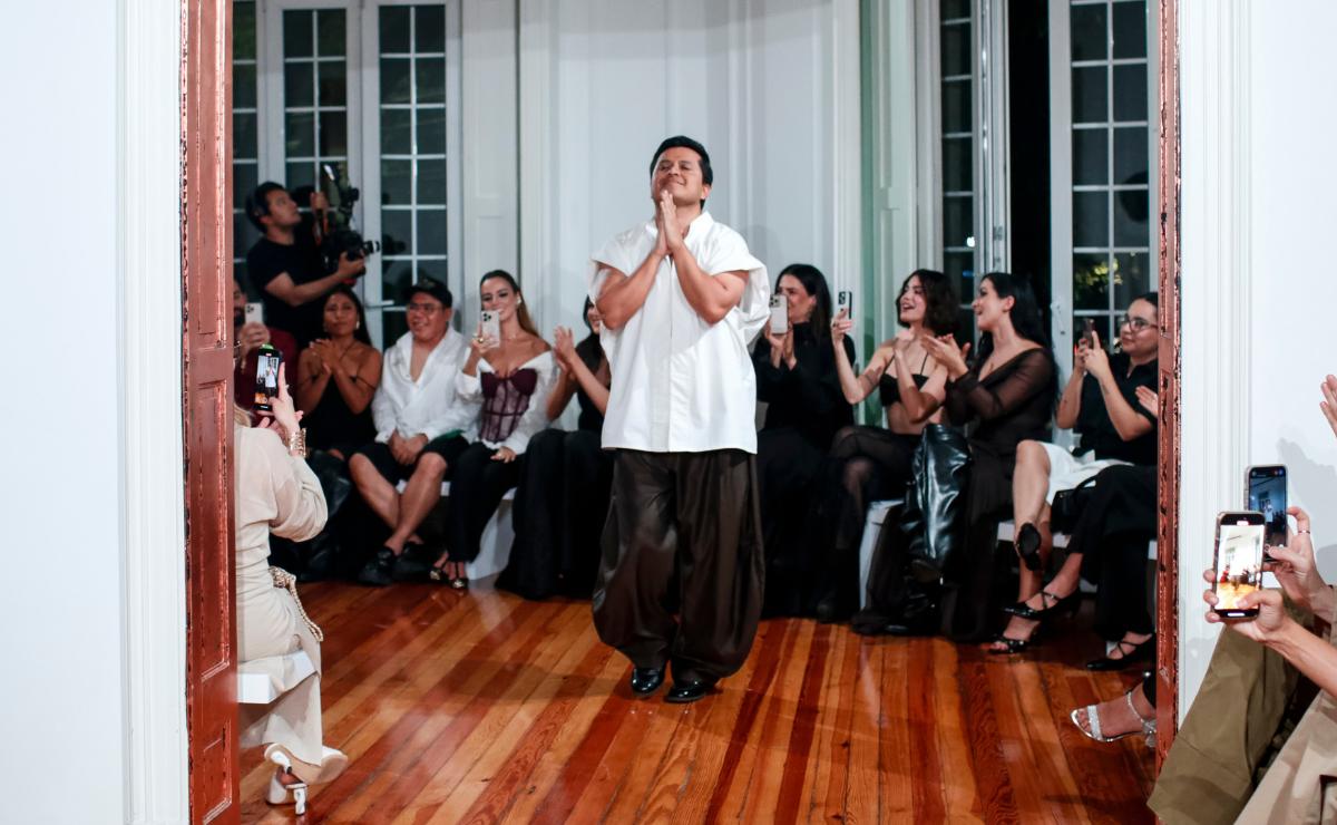 Neithan Herbert presentó su colección ‘Raíz Sin Tierra’ / Foto: Esteban Torreblanca