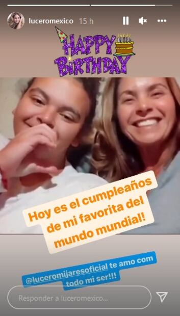 Lucero dedica tiernas palabras a Lucerito Mijares por su cumple
