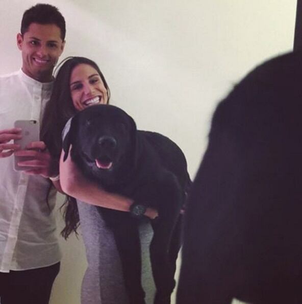 Así es la vida en pareja de Chicharito Hernández y Lucía Villalón 