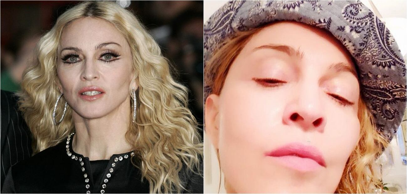 Así lucen las famosas sin maquillaje