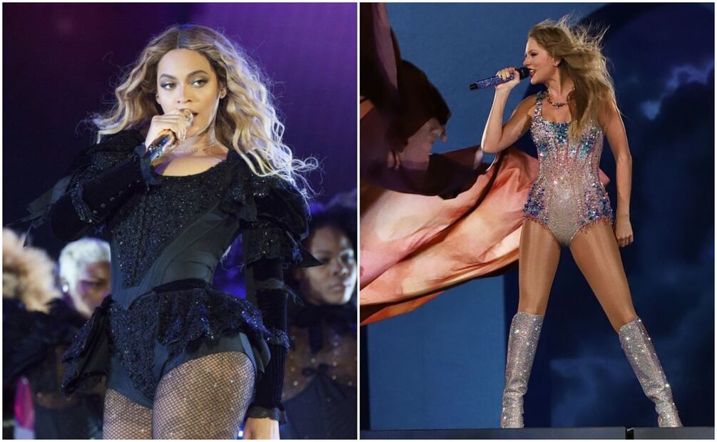Beyoncé y Taylor Swift / Foto: AFP - El Universal