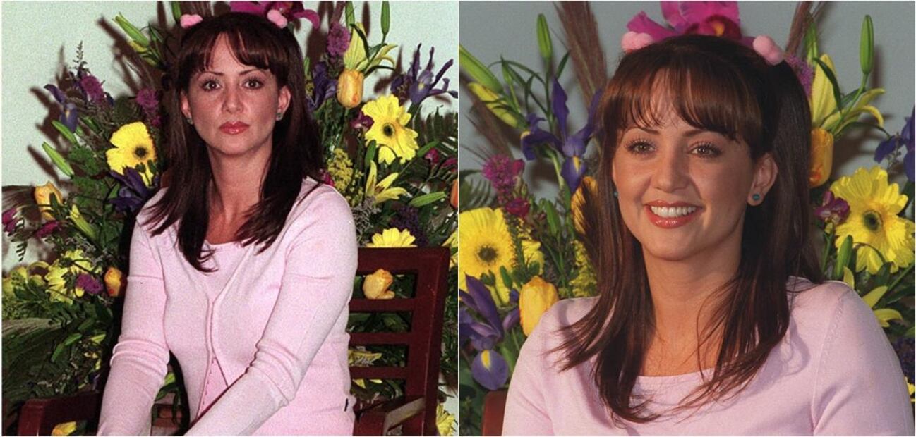La evolución de la imagen de Andrea Legarreta