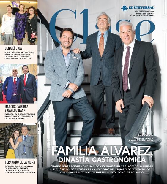 EN PORTADA: Familia Álvarez, dinastía gastronómica 