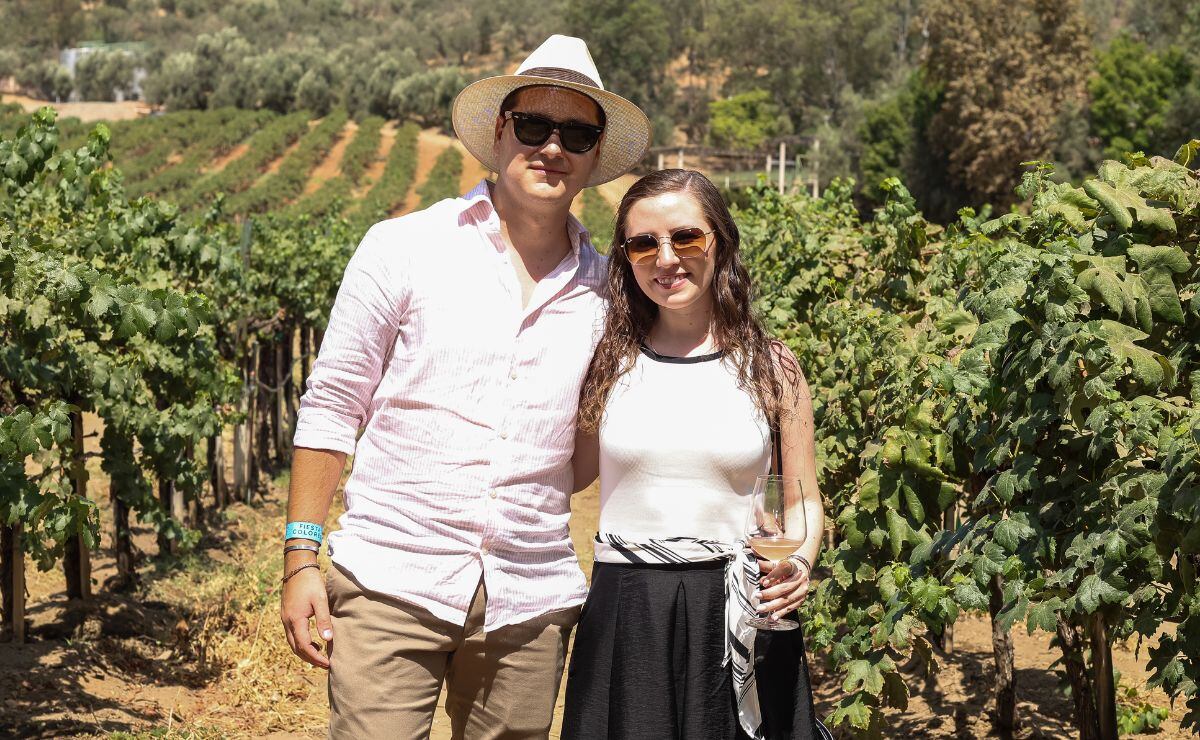 Santiago Islas y Daniela Faz. (Foto: Esteban Torreblanca)