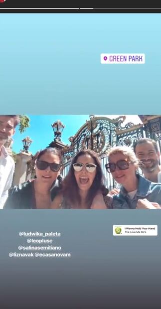 Dan a conocer video de Ludwika Paleta y Emiliano Salinas de paseo en Inglaterra 