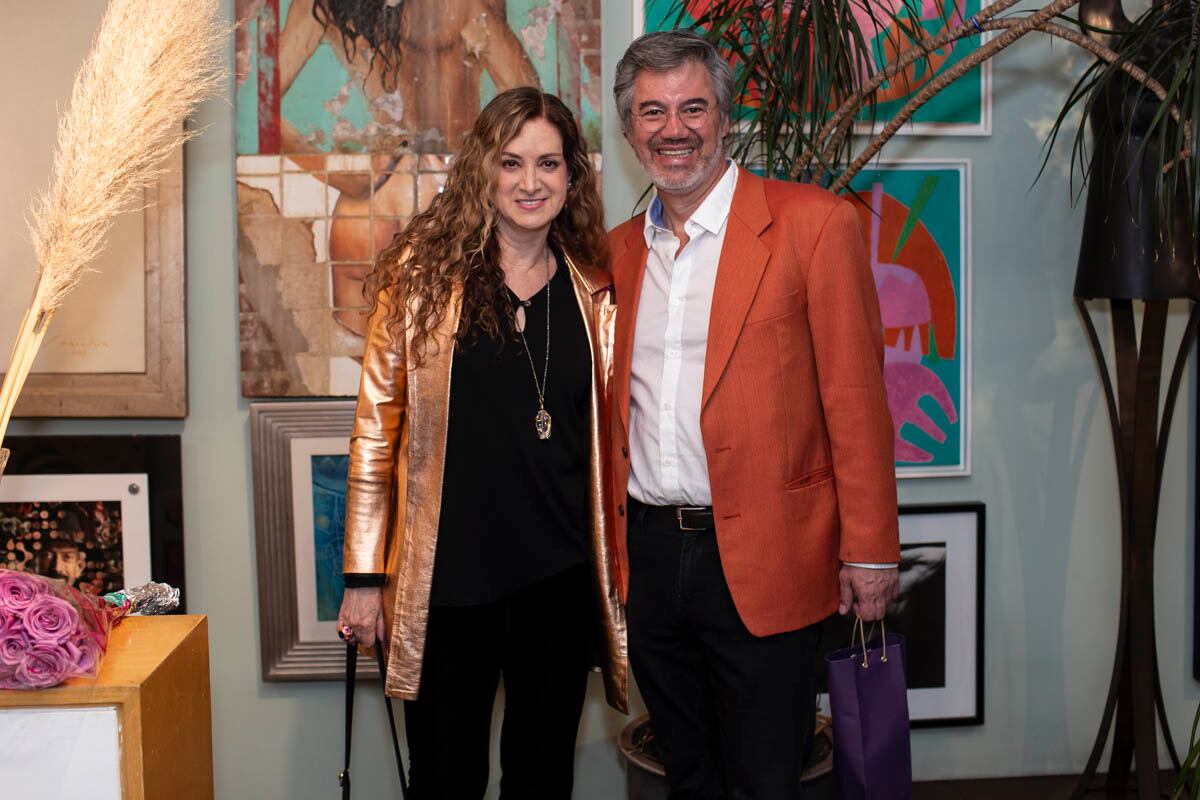 Ana Márgara y Mauricio Flores. (Foto: Esteban Torreblanca)