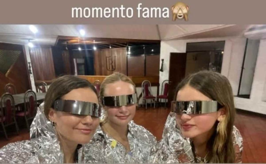 Las sobrinas y la hija de Antonio de la Rúa presentes en el concierto de Shakira / Foto: Instagram