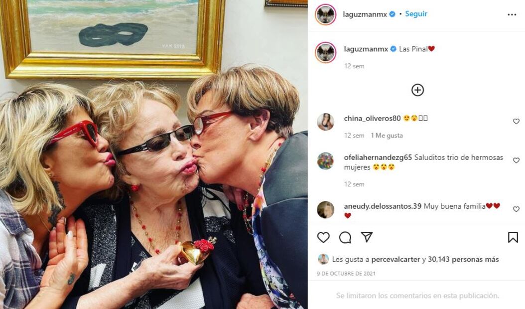 Alejandra Guzmán revela que Silvia Pinal tiene demencia