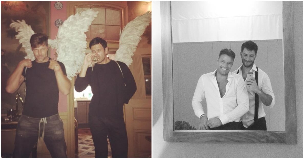 Las mejores fotos de Ricky Martin y Jwan Yosef
