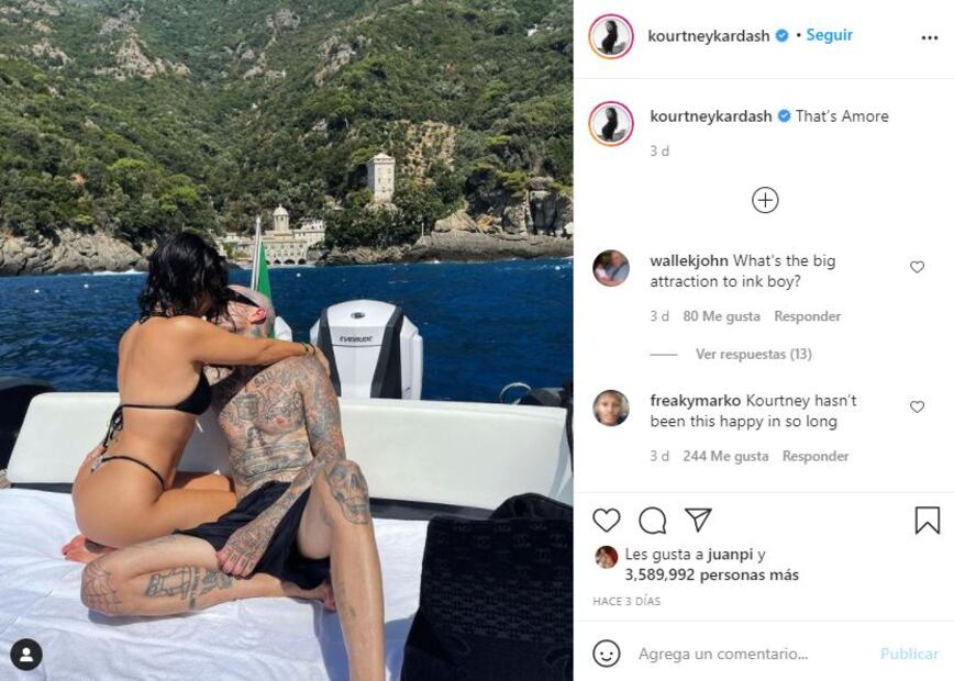 Ex de Kourtney Kardashian filtra mensajes de Scott Disick criticándola