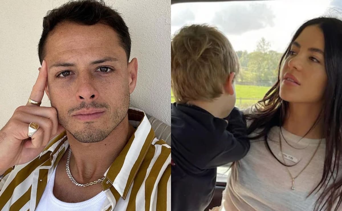 Javier 'Chicharito' Hernández comparte adorable video narrado por su hijo con Sarah Kohan