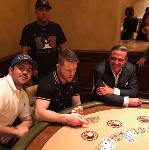 FOTOS: Luis Miguel y Canelo Álvarez juntos en Las Vegas