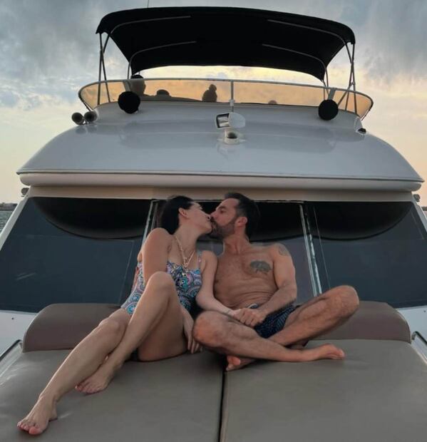 Claudia Lizaldi y Pedro Moctezuma / Foto: Instagram
