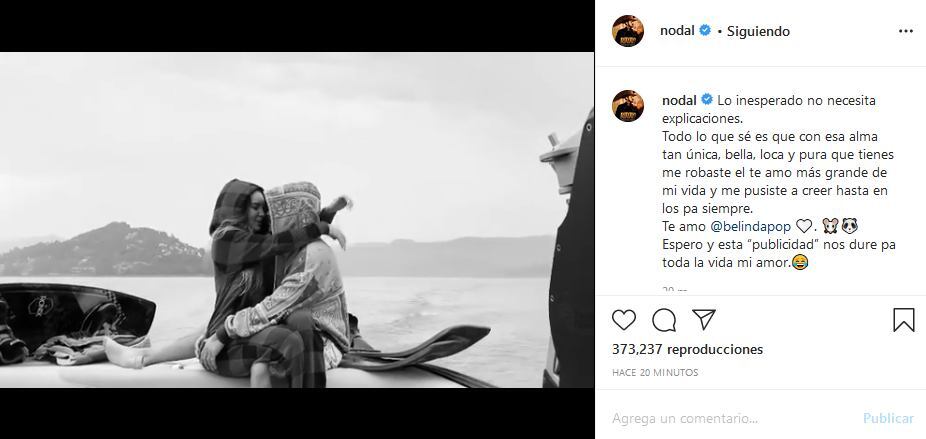 Belinda y Christian Nodal: El regalo más costoso que él le dio