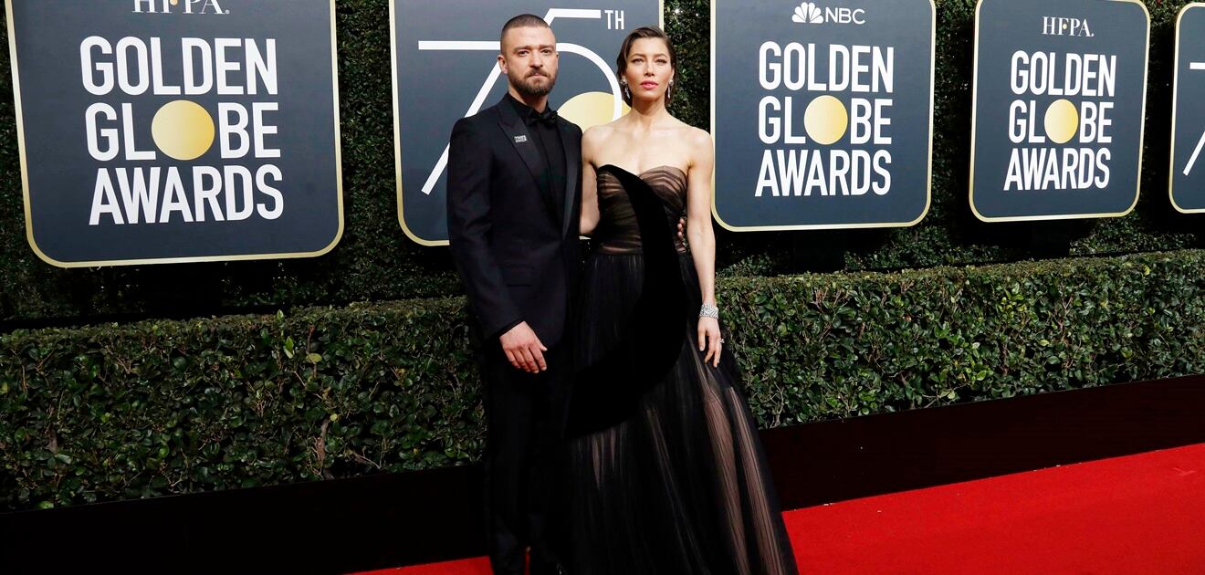 El amor se apodera de los Golden Globes: Las parejas en la alfombra roja