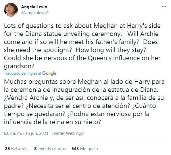Desmienten que Meghan Markle estará con el príncipe Harry en Reino Unido