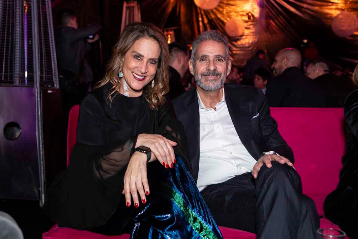 Verónica y Moisés Salame. (Foto: Esteban Torreblanca)