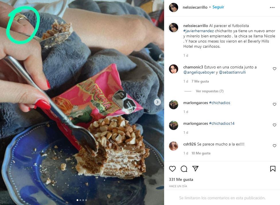 Javier “Chicharito” Hernández podría estar estrenando romance